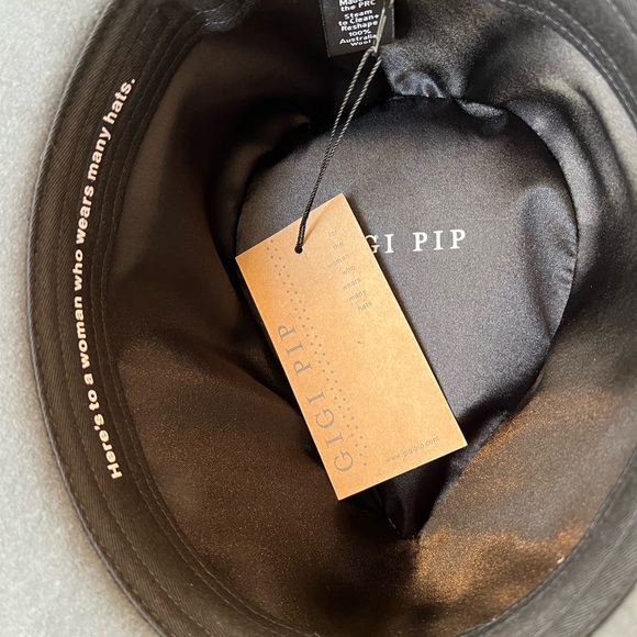 GIGI PIP Monroe Rancho Felt hat with stiff brim. - Picture 5 of 9